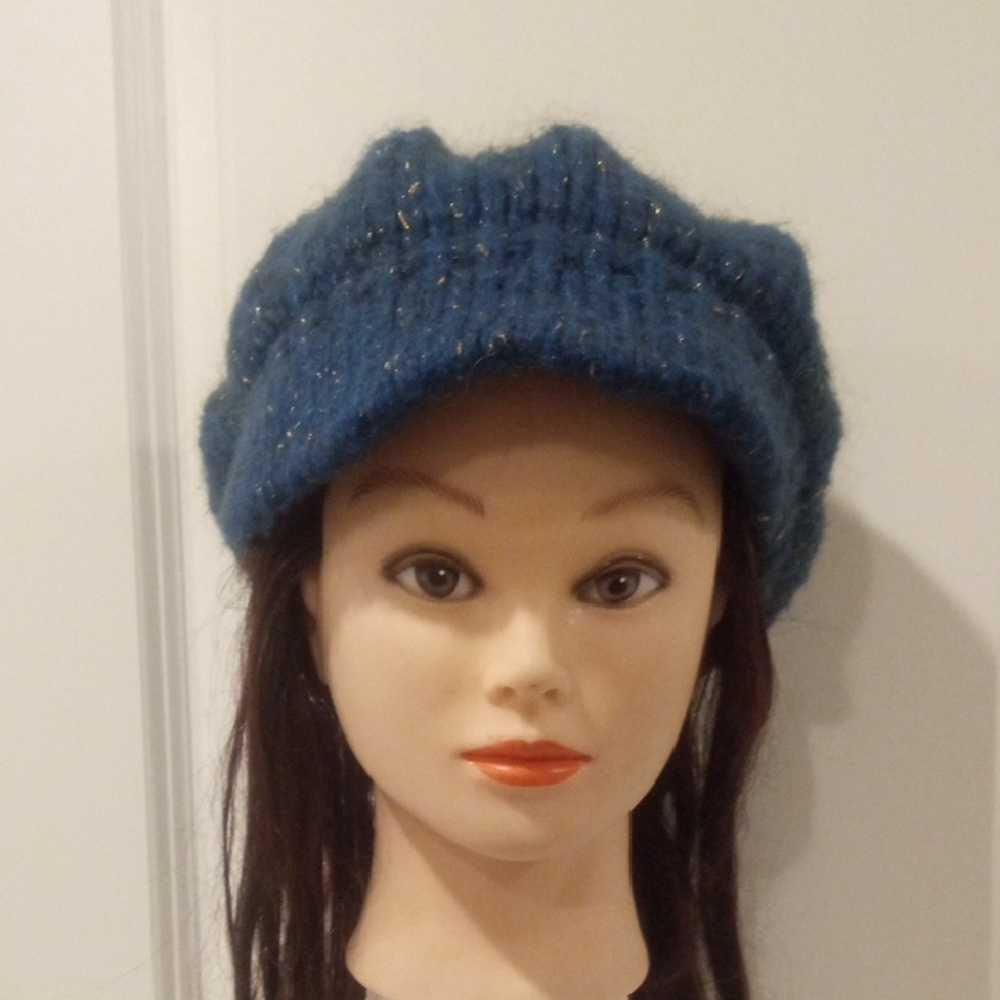Chunky Mohair Italian  Beret